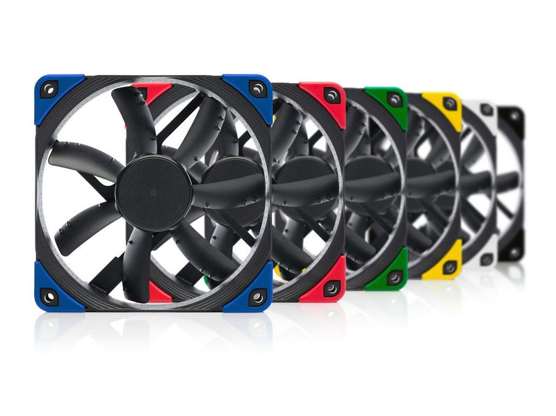 Noctua NF-S12A PWM chromax.black.swap - Gehäuselüfter - 120mm - Schwarz - 17 dBA