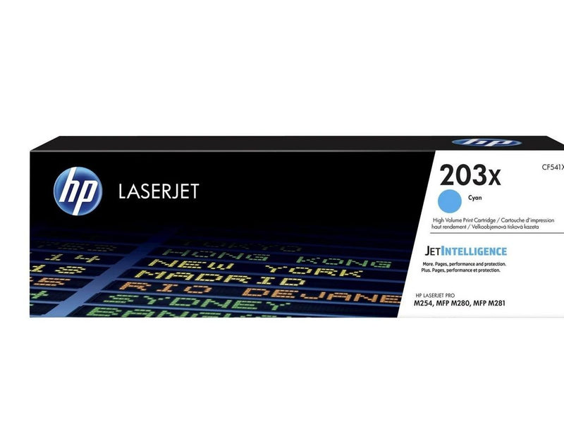 HP 203X / CF541X High Capacity Cyan Toner