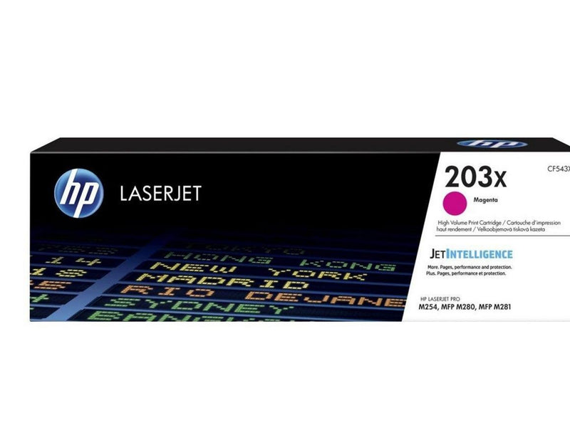 HP 203X / CF543X High Capacity Magenta Toner