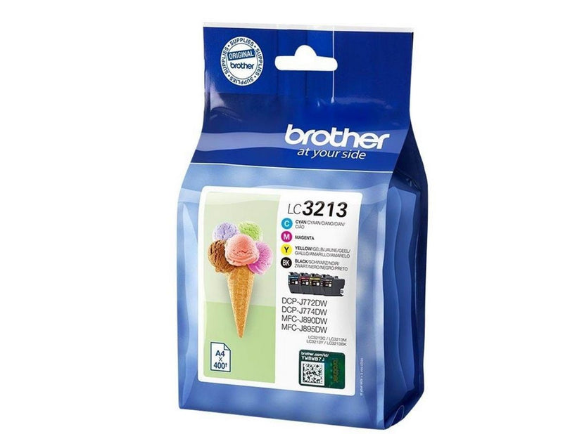 Brother LC3213VALDR / LC 3213 Value 4-Pack