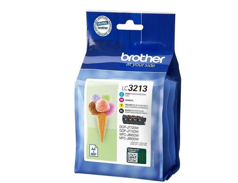 Brother LC3213VALDR / LC 3213 Value 4-Pack