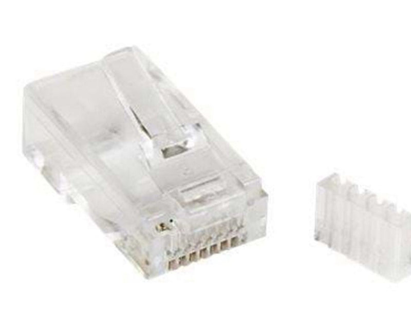 StarTech.com Cat 6 RJ45 Modular Plug for Solid Wire - transparent - Transparent
