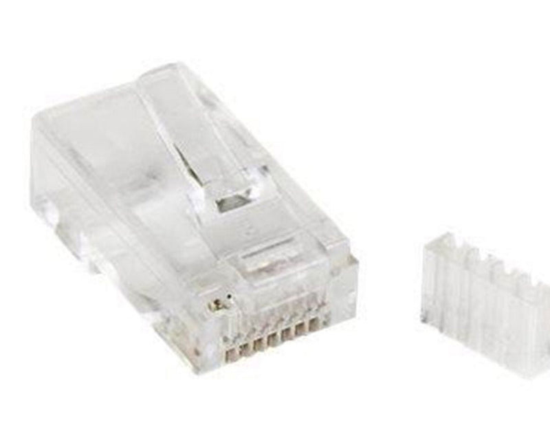 StarTech.com Cat 6 RJ45 Modular Plug for Solid Wire - transparent - Transparent