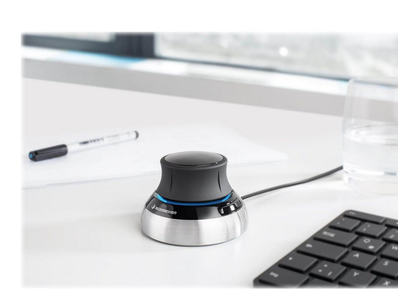 3Dconnexion SpaceMouse Compact - 3D Mouse (Schwarz)