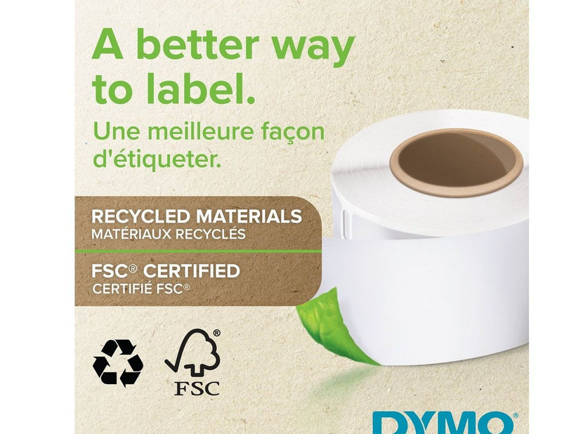 DYMO LabelWriter Mehrzwecketiketten | 54 mm x 70 mm | Rolle mit 320 leicht