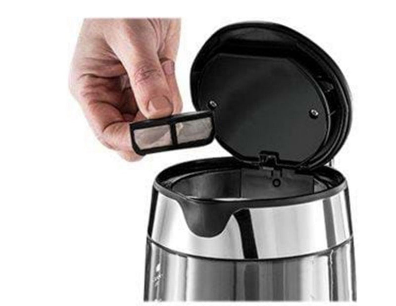 Russell Hobbs Wasserkocher Elegance 23830-70 - Rostfreier Stahl und Glas - 2200