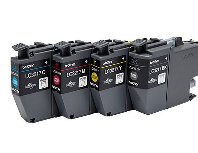Brother LC 3217 Value 4-Pack Ink Black/Yellow/Cyan/Magenta