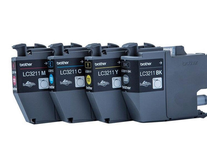 Brother LC3211VAL / LC 3211 Value Pack 4-Pack