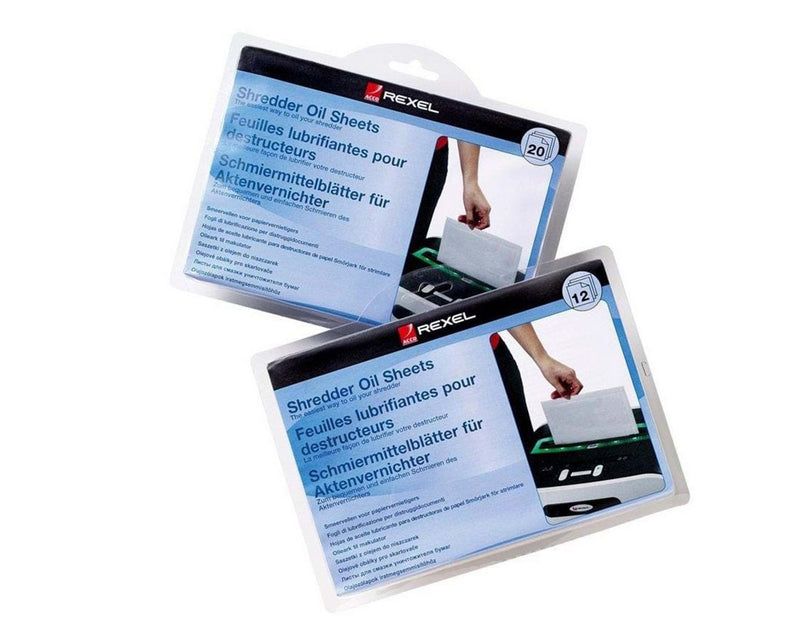 Rexel shredder oil sheets (12)