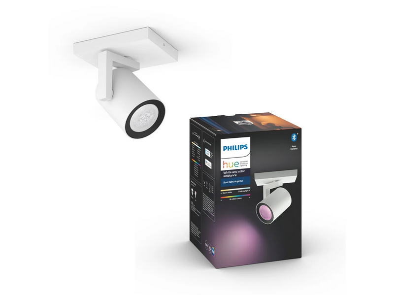 Philips Hue Argenta 1er Spot - weiß