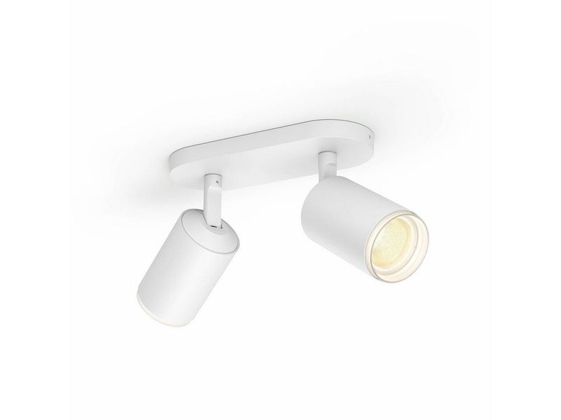 Philips Hue Fugato 2-er Spots 5.7W - weiß