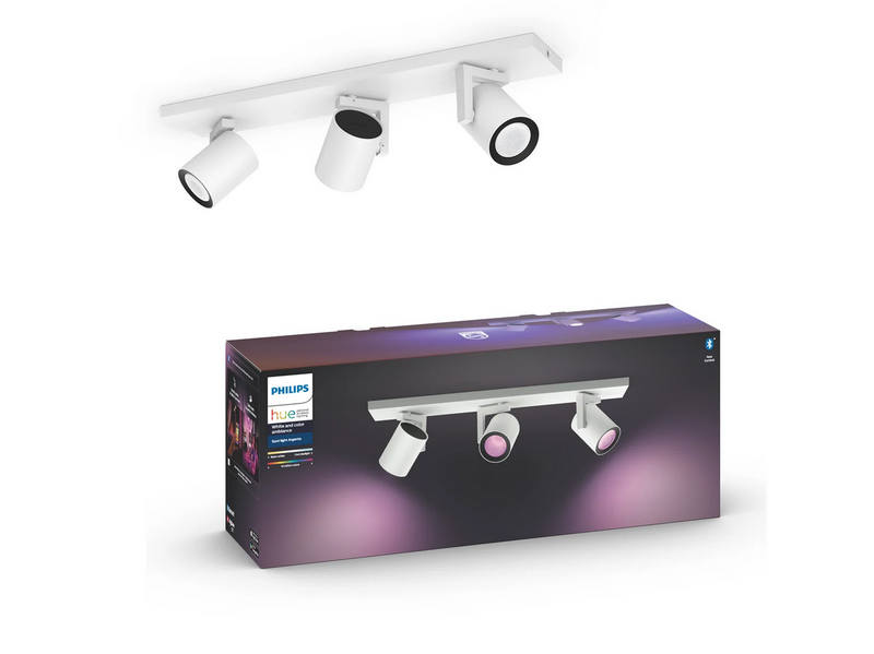 Philips Hue Argenta 3er Spot - weiß