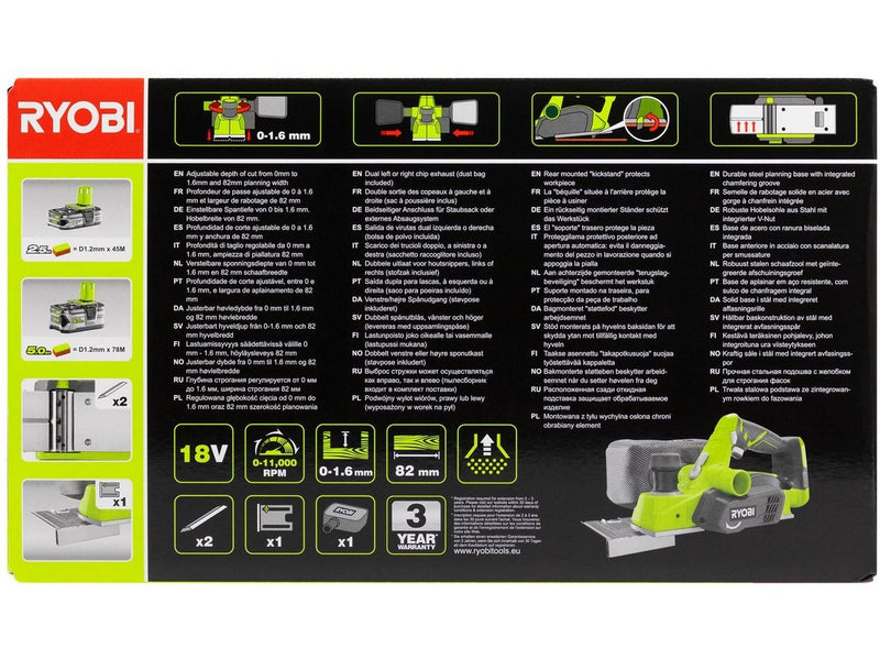 Ryobi R18PL-0 - planer