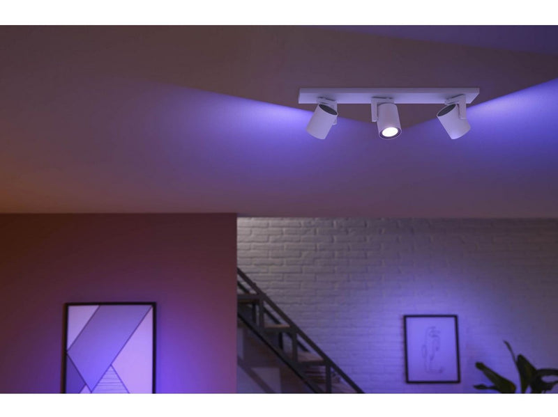 Philips Hue Argenta 3er Spot - weiß