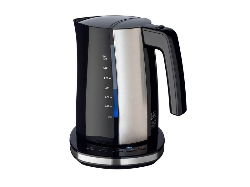 Melitta Wasserkocher Look Aqua 2.0 Deluxe Black - Schwarz - 2200 W
