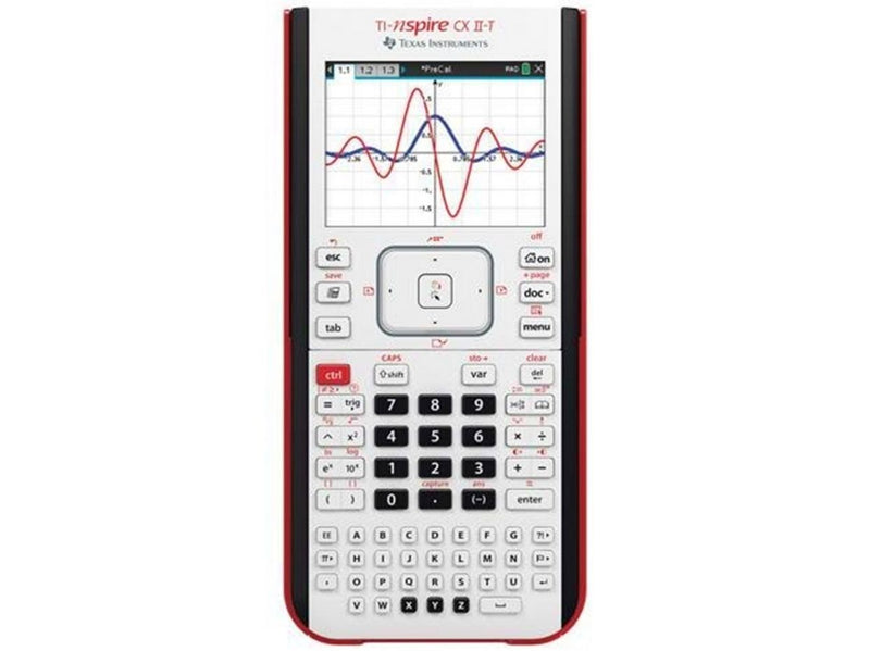 Texas Instruments TI-Nspire CX II-T graphing calculator UK man