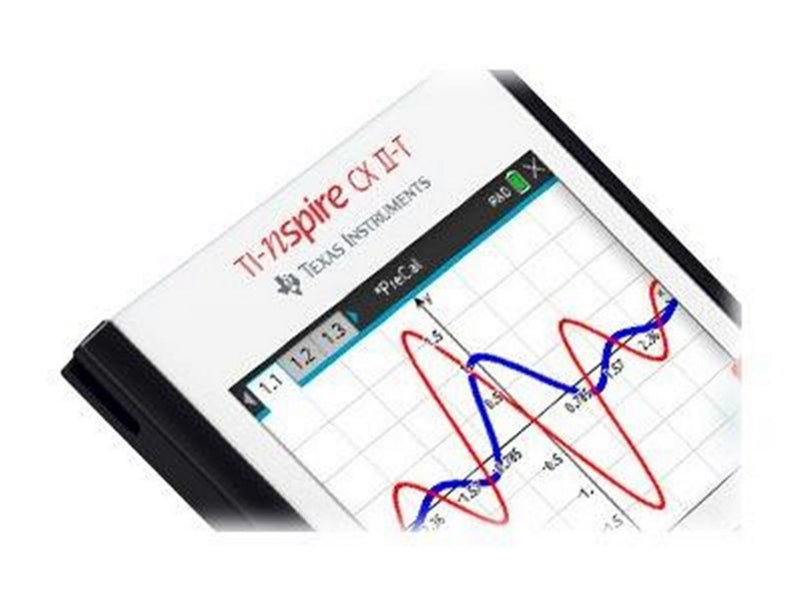 Texas Instruments TI-Nspire CX II-T graphing calculator UK man