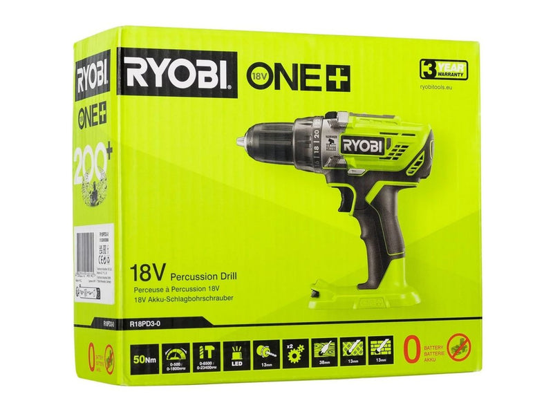 Ryobi One+ R18PD3-0 Percussion Drill (SOLO)