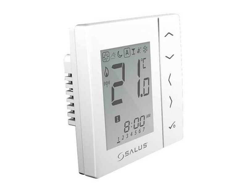 Salus Room thermostat wireless 230v white vs10wrf