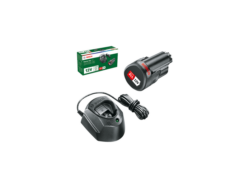 Bosch Grøn 12V Batterisæt 1x1.5AH m/lader