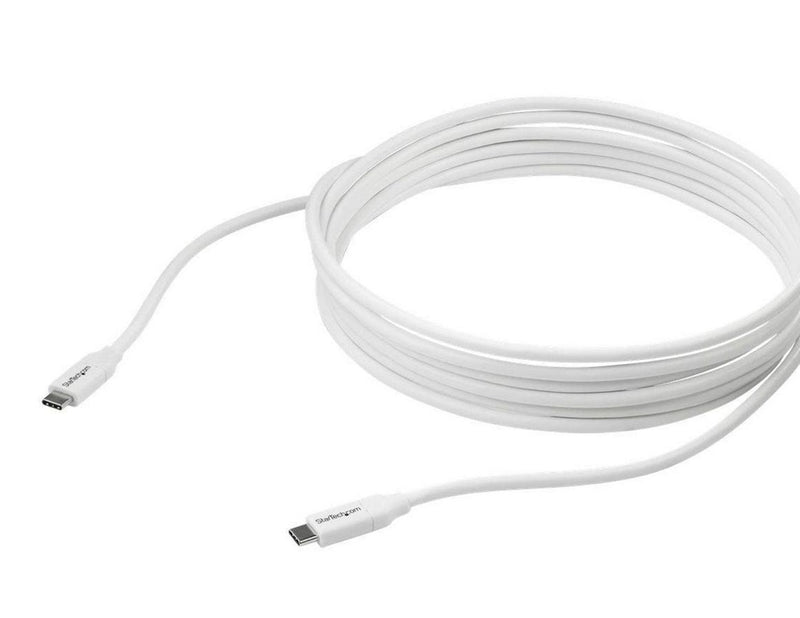 StarTech.com 4m 13ft USB C to USB C Cable 5A PD - USB 2.0 USB-IF Certified -