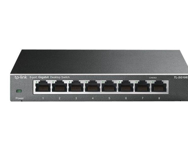 TP-Link TL-SG108S 8-Port 10/100/1000Mbps Desktop Network Switch