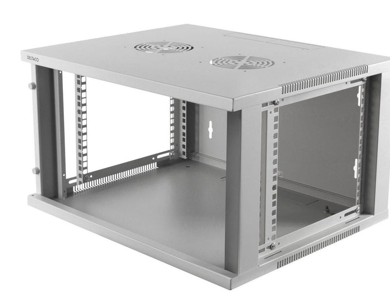 Deltaco 19-5406W - 6U - Wall Mount Rack Cabinet