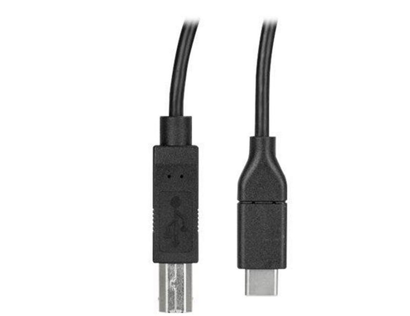 StarTech.com USB C to USB B Printer Cable - M/M - USB 2.0 - USB-C cable - 3 m