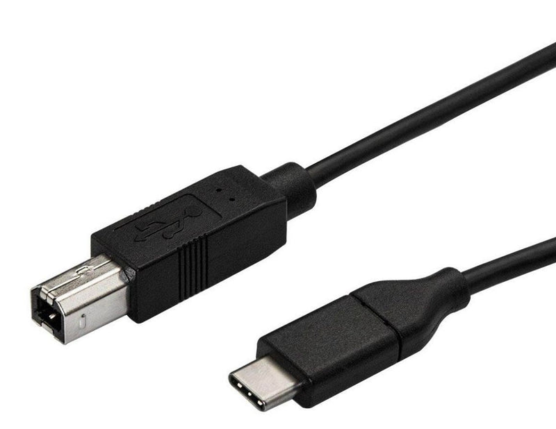 StarTech.com USB C to USB B Printer Cable - M/M - USB 2.0 - USB-C cable - 3 m