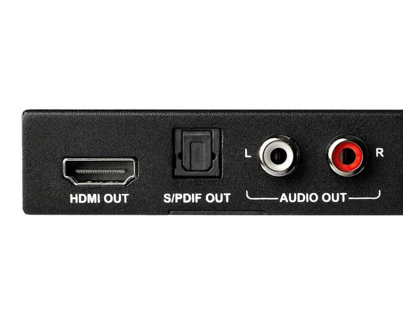 StarTech.com 4K HDMI Audio Extractor 4K 60Hz - HDR - Toslink Optical Audio -