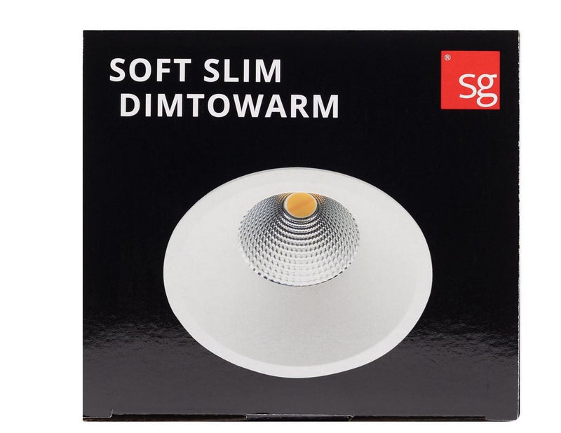 SG Armaturen Soft Slim Isosafe DimToWarm White