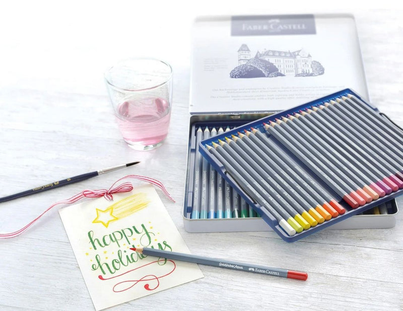 Faber-Castell Aqua.stift Goldfaber Aqua 48-Metalletui