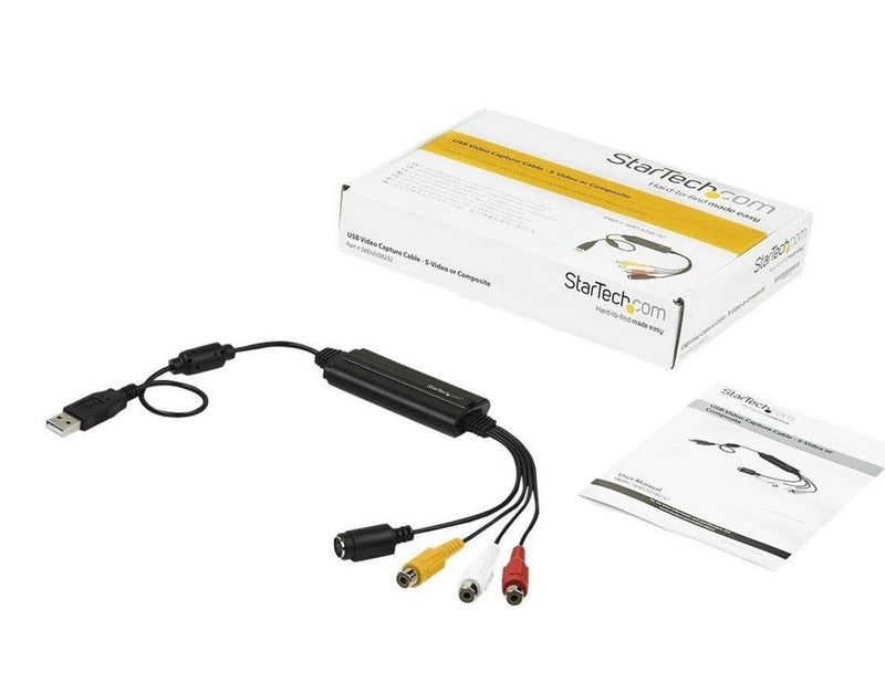 StarTech.com USB Video Capture Adapter - S Video / Composite to USB 2.0 Video