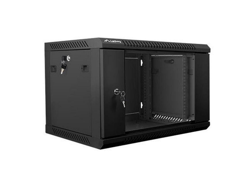Lanberg WF01-6406-10B - 6U - Wall Mount Rack Cabinet