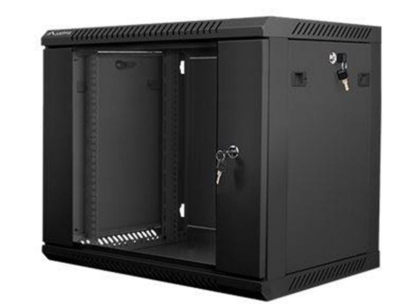 Lanberg WF01-6409-10B - 9U Wall-Mounted Rack Cabinet