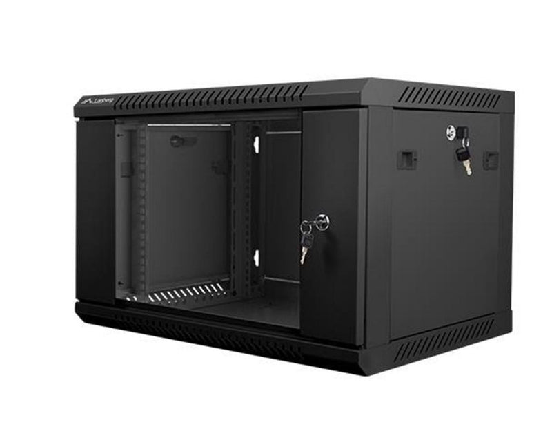 Lanberg WF01-6406-10B - 6U - Wall Mount Rack Cabinet