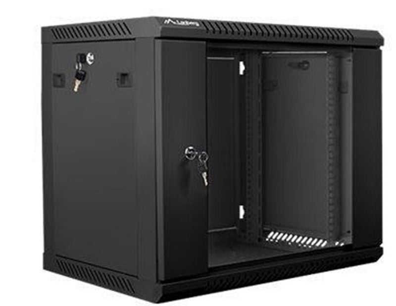 Lanberg WF01-6409-10B - 9U Wall-Mounted Rack Cabinet