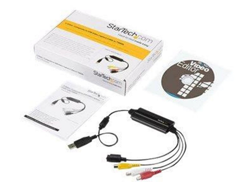StarTech.com USB Video Capture Adapter - S Video / Composite to USB 2.0 Video