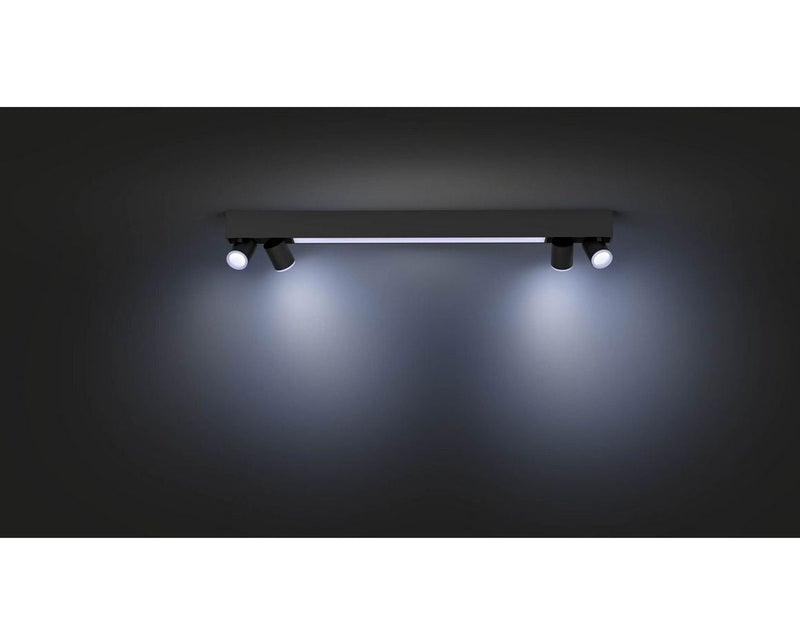 Philips Hue Centris 4-er Spots 5.7W - schwarz