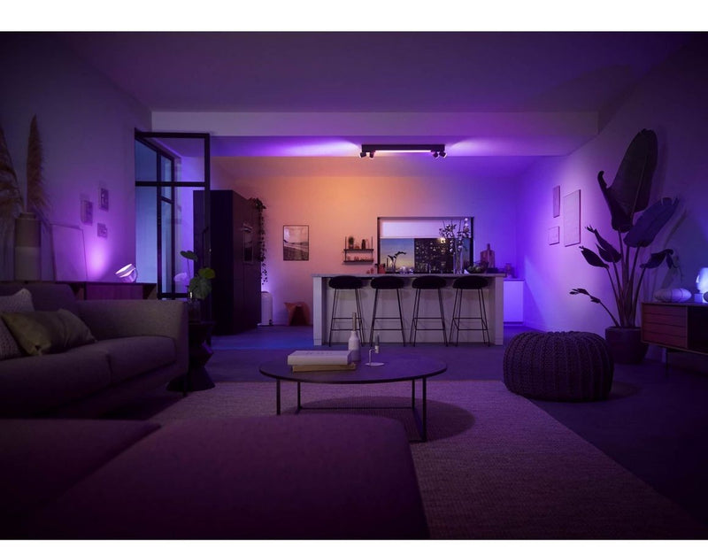 Philips Hue Centris 4-er Spots 5.7W - schwarz
