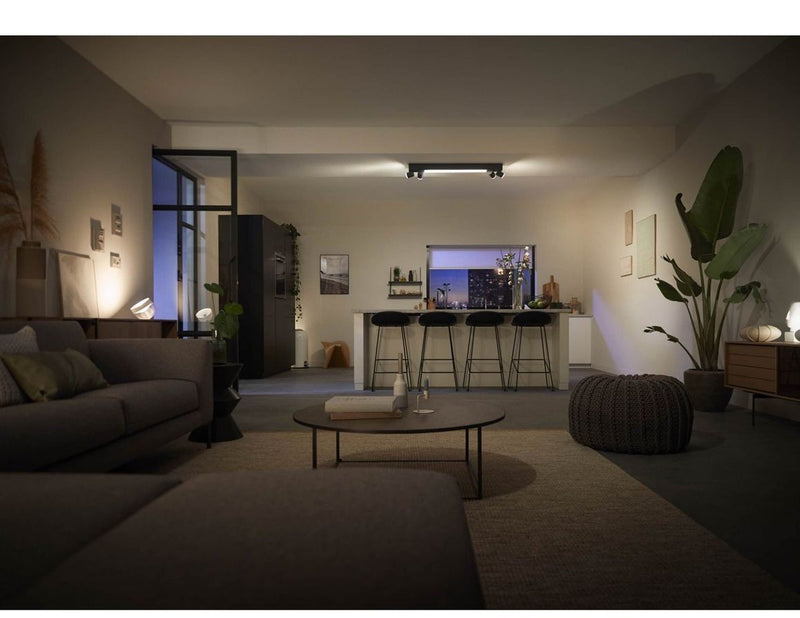Philips Hue Centris 4-er Spots 5.7W - schwarz