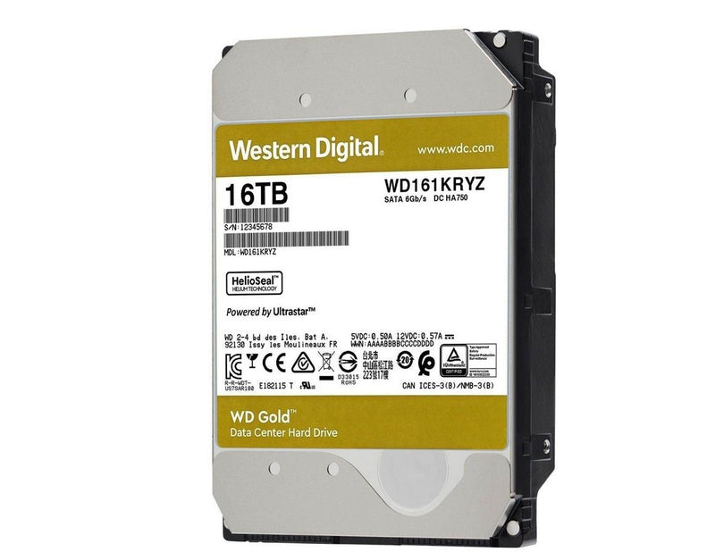 WD Gold - 16TB - Festplatten - WD161KRYZ - SATA-600 - 3.5"