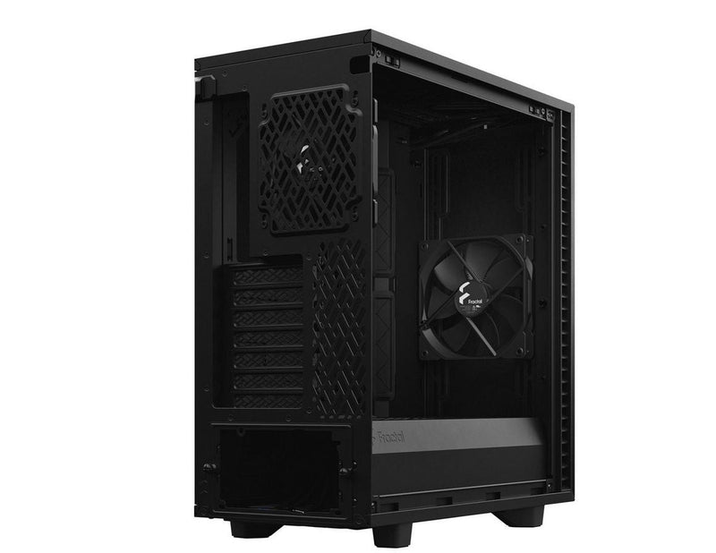 Fractal Design Define 7 Compact - Black Solid - Gehäuse - Miditower - Schwarz
