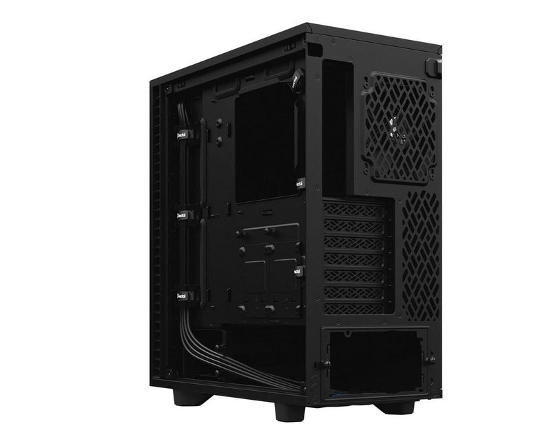 Fractal Design Define 7 Compact - Black Solid - Gehäuse - Miditower - Schwarz