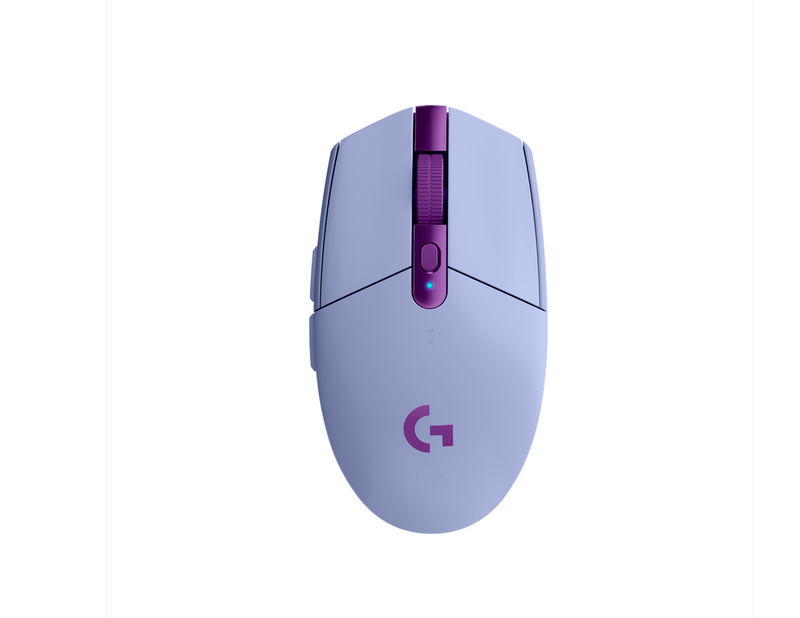 Logitech G305 LIGHTSPEED - Lilac - Gaming Maus (Lila mit RGB)