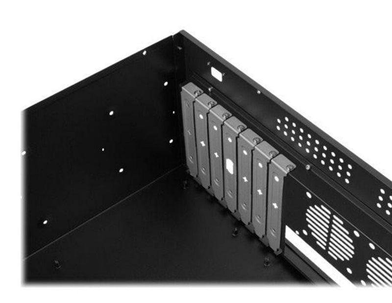 Lanberg - rack-mountable - 4U - ATX - Gehäuse - Server (Rack) - Schwarz