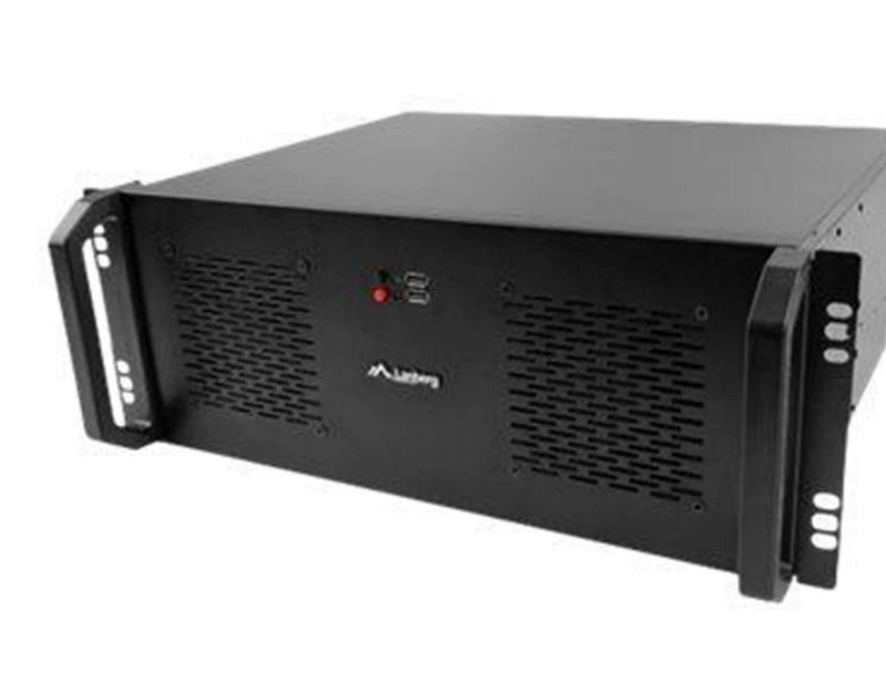 Lanberg - rack-mountable - 4U - ATX - Gehäuse - Server (Rack) - Schwarz