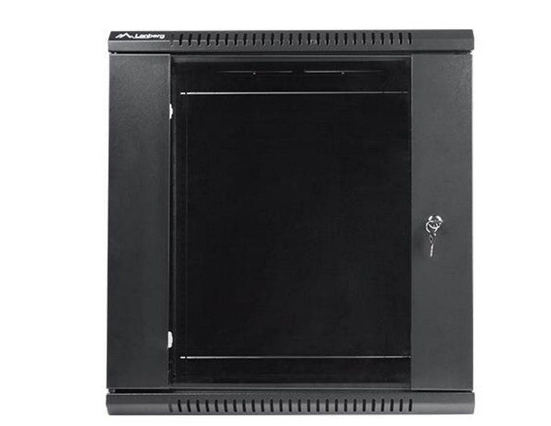 Lanberg WF01-6412-10B - 12U - Wall-Mount Rack Cabinet