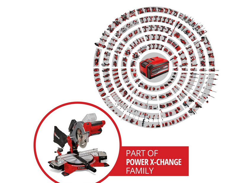 Einhell Cordless Mitre Saw TE-MS 18/210 Li-Solo