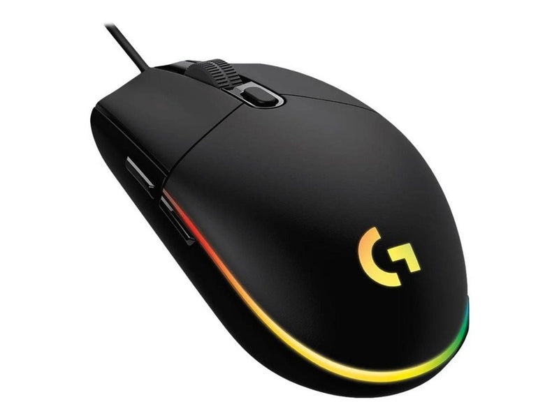 Logitech G102 LIGHTSYNC - Black - Gaming Maus (Schwarz mit RGB)
